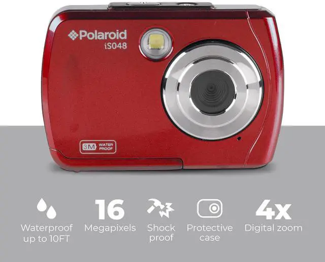 Alt view image 2 of 4 - IS048 Waterproof Instant Sharing 16 MP Digital Portable Handheld Action Camera