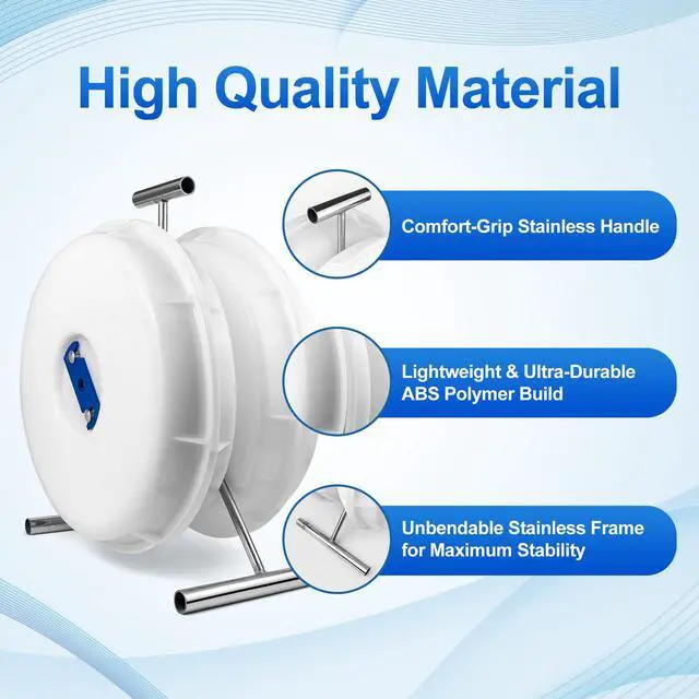 Alt view image 5 of 6 - 415D Wire Dispenser Wheel, 2 Reel Wire Dispenser Kit Cable dispenser Wheel for 250 Foot Rolls of 14/2, 14/3, 14/4, 12/2, 12/3 and 10/2