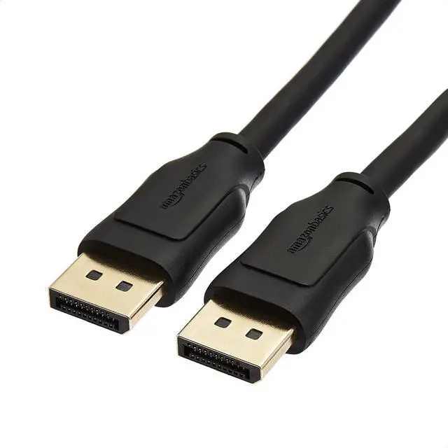 Main image of 8K DisplayPort 1.4 Cable, 8K@60Hz, 4K@120Hz, Dynamic HDR, High Speed 32.4Gbps, HBR3, 10 Feet, Black, 28-Pack