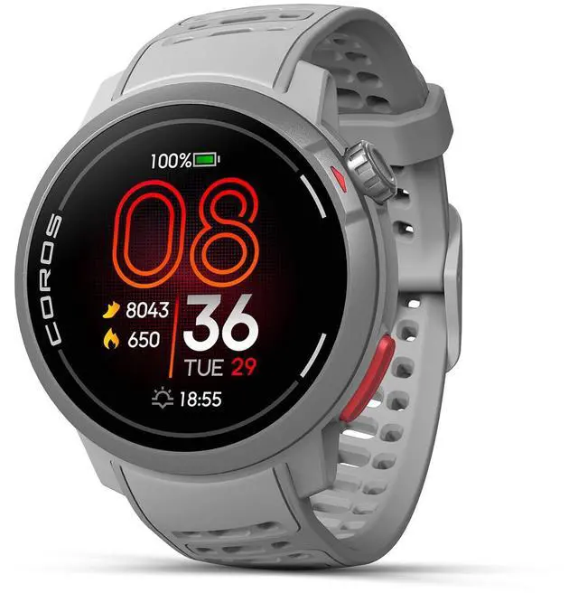 Main image of PACE Pro GPS Sport Watch, 1.3-inch AMOLED Touchscreen, Fastest in Class Processor Running Watch, 20 Days Battery Life, Navigation with Global Offline Maps, Sleep Tracking, Running - Gray