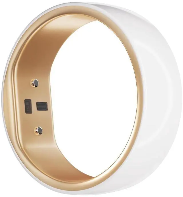 Main image of Smart Ring Gen2 Ceramic | Sleep, Heart Rate & Cycle Monitoring with Free Subscription | Women's Health & Fertility Tracker with BBT Technology | Size Before You Buy - Size 7
