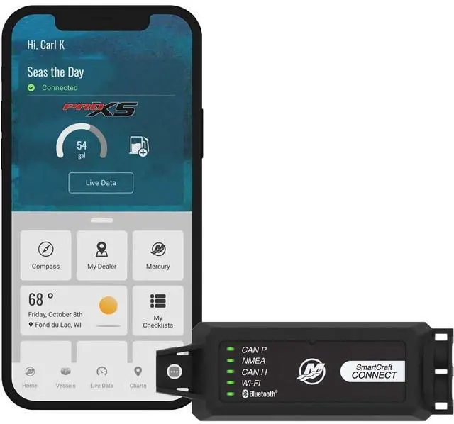 Main image of Marine SmartCraft Connect Mobile - Outboard Connected Boat Engine System