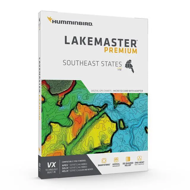 Alt view image 2 of 3 - LakeMaster Premium Map SD Card for Fish Finders