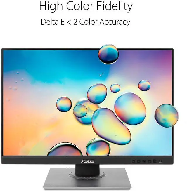 Alt view image 5 of 6 - ProArt 24" Monitor - WUXGA (1920 x 1200), 16:10 Monitor, 100% sRGB/Rec.709 E < 2, IPS, DisplayPort, HDMI, Calman Verified, Anti-Glare, Tilt, Pivot, Swivel, Height Adjustable - PA248QV