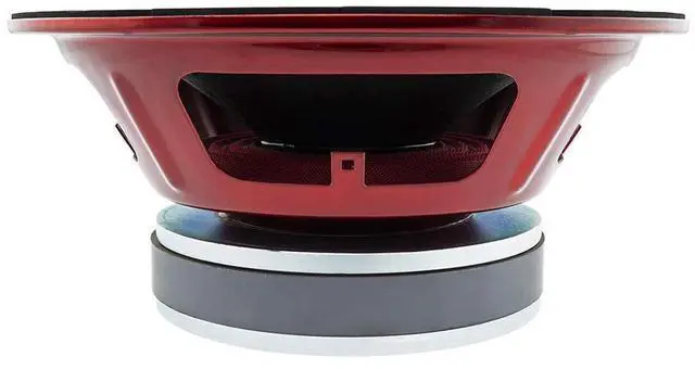 Alt view image 6 of 6 - PRO-X10MBASS Loudspeaker - 10", Midbass, Red Steel Basket, 800W Max, 400W RMS, 8 Ohms - Premium Quality Audio Door Speakers for Car or Truck Stereo Sound System (1 Speaker),Classic