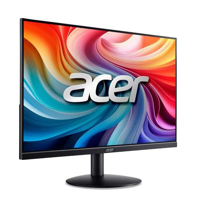 Alt view image 5 of 6 - 23.8" Professional Home Office Monitor | Full HD (1920 x 1080) | Ultra-Thin | Zero-Frame | Up to 100Hz Refresh | 4ms (G to G) | Tilt | HDMI & VGA Ports | SB242Y H1bi