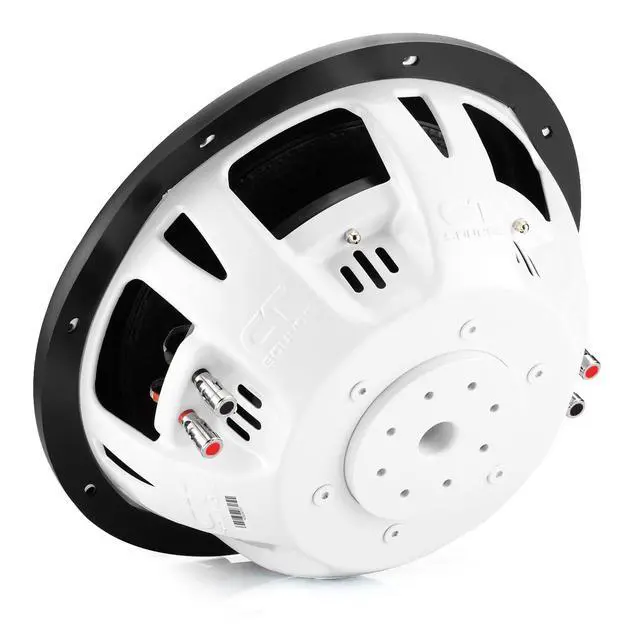 Alt view image 4 of 6 - Hydro 12 Dual 2-Ohm 1000-Watt Shallow Mount Car Subwoofer
