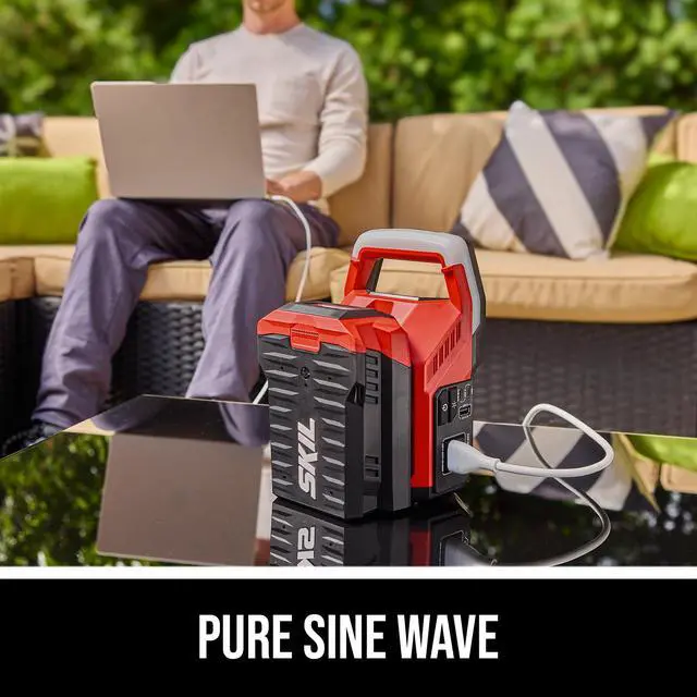 Alt view image 4 of 6 - PWR CORE 40 40V 300W Power Inverter, Compatible with All 40V Batteries - PI0300C-00