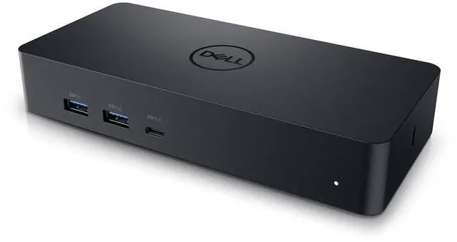Alt view image 4 of 4 - Universal Dock - D6000S, Equipped with USB-C/USB-A PowerShare Options, Connect Upto Three 4K Displays, LED Indicator, Black
