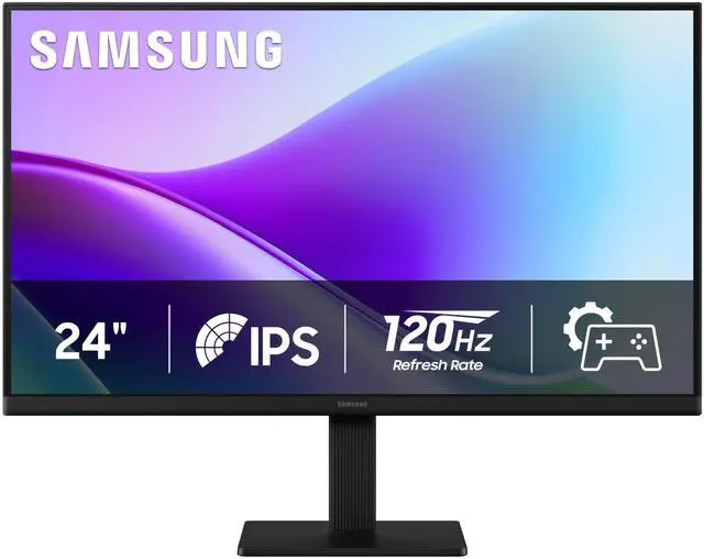 Main image of 24" S3 (S32GF) FHD High Resolution 120Hz Monitor with IPS Panel, Flicker Free, Eye Saver Mode, LS24F320GANXZA, 2025