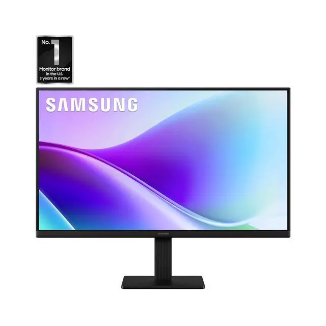 Alt view image 2 of 6 - 24" S3 (S32GF) FHD High Resolution 120Hz Monitor with IPS Panel, Flicker Free, Eye Saver Mode, LS24F320GANXZA, 2025
