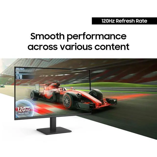 Alt view image 4 of 6 - 24" S3 (S32GF) FHD High Resolution 120Hz Monitor with IPS Panel, Flicker Free, Eye Saver Mode, LS24F320GANXZA, 2025
