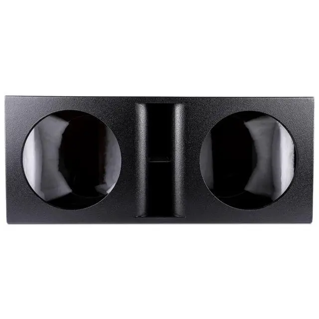 Alt view image 3 of 6 - AR2X12V Dual 12" Universal Fit Armor Coated Ported Subwoofer Box with Kerf Port