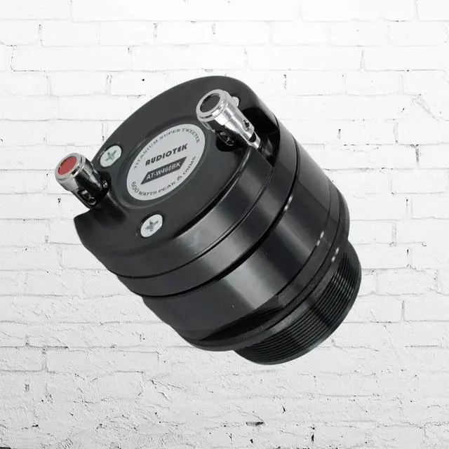 Alt view image 4 of 6 - 2x ATW460BK 1" 600W Car Audio Heavy Duty Titanium Super Tweeter (PAIR)
