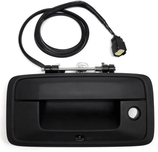 Alt view image 3 of 6 - Replacement for Chevrolet Silverado/GMC Sierra 1500, 2500, 3500 (2016-2019) Replacement Tailgate Handle Part # 84203910, 84016231 with Backup Camera OE Part # 84062896, 23363727