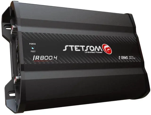 Alt view image 2 of 6 - IR 800.4 Compact 2 Ohms Digital Multi Channel Amplifier 800 Watts RMS 4 Channels 2 Stable Full Range HD Sound Quality Car Stereo MD Crossover HPF LPF Bass Boost Front Rear Bridge Speakers