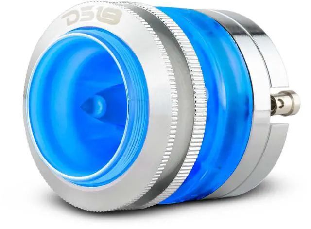 Alt view image 3 of 6 - PRO-TW7L RGB Aluminum Super Bullet Tweeter with Neodymium Magnet- 1" Voice Coil, Polycarbonate Body and Bullet, 200W Max,100W RMS, 4 Ohms, Built in Crossover-PRO (1 Speaker)