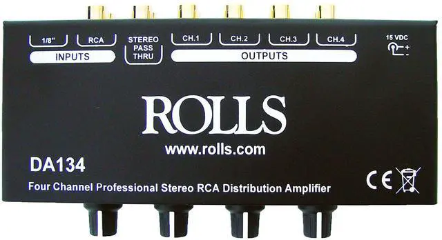 Main image of DA134 4-Channel Distribution Amplifier