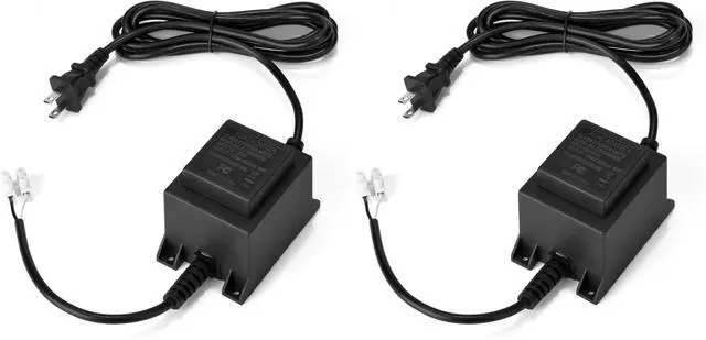 Main image of Voltage Converter Transformer 110/120V to AC 12V/5A, 60-Watt Waterproof Power Supply Converter for Swimming Pool Light, Water Pump, Outdoor Light, Spotlights (Pack of 2)