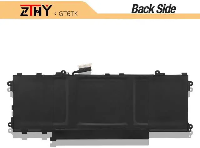 Alt view image 6 of 6 - GT6TK Battery 60Wh 3-Cell Replacement for Dell Latitude 9440 2-in-1 Latitude 9450 2-in-1 Series Laptop K2CPY 0K2CPY MWK05 0MWK05 11.55V 5065mAh