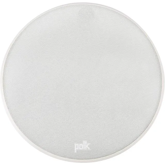 Alt view image 2 of 5 - V80 Vanishing in-Ceiling Speaker (Single), Ideal for All Rooms, Features Polypropylene Cone Driver, Swivel Mount Silk Dome Tweeter, Easy Installation, Includes Paintable Magnetic Grille