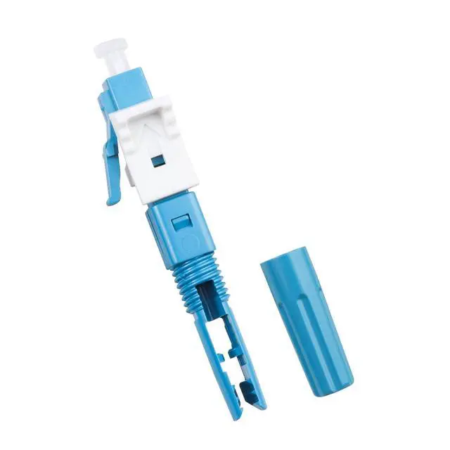 Alt view image 4 of 6 - 30 Pack LC UPC Singlemode Fiber Optic Cable Quick Connector Fast Connection Adapter for 0.9/2.0/3.0/2.0 * 1.6/2.0 * 3.0mm Fiber Cable