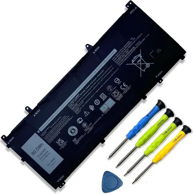 Main image of VG661 Laptop Battery Replace for Dell Alienware X14 R1 Alienware X14 R2 Type P150G P150G001 P15G002 P150G003 P162G P162G001 Series Gaming 0GD3C9 0V4N84 11.4V 80.5Wh 6709mAh