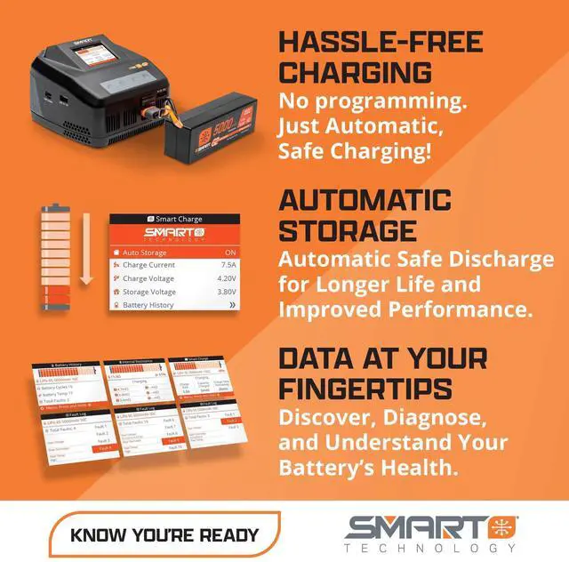 Alt view image 2 of 4 - 14.8V 6800mAh 4S 120C Smart G2 Pro Basher LiPo: IC5, SPMXB4S68