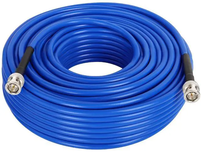 Main image of SDI Cable 100 FT, HD-SDI / 3G-SDI / 6G-SDI BNC to BNC Digital Video Cable, High-Speed Signal Transmission, Low Signal Loss for Broadcast, Studio, Surveillance & HD Video Systems