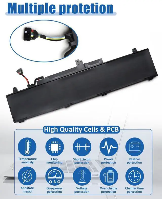 Alt view image 5 of 6 - 47Wh L22B3PG4 L22M3PG4 Battery Replacement for Lenovo ThinkPad E14 Gen 5 Gen 6,ThinkPad E16 Gen 1 Gen 2 Series Notebook L22D3PG4 L22X3PG4 L22L3PG5 L22B3PG5 L22D3PG5-11.31V 4156mAh