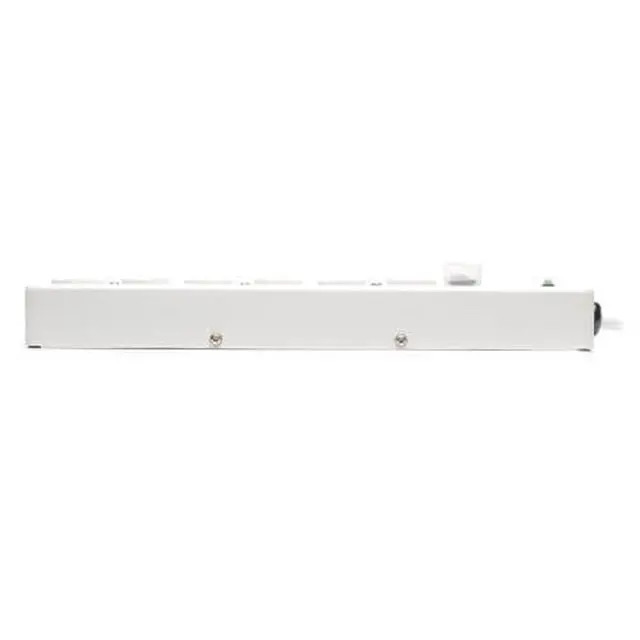 Alt view image 6 of 6 - Hospital-Grade Surge Protector Medical Power Strip, 6 Outlets, Right-Angle NEMA 5-15PHG Plug, 10 Foot / 3M Cord, 1050 Joule Protection, (SPS610HGRA)