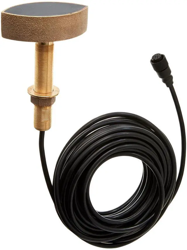 Main image of 525T-BSD Bronze Thru-Hull Transducer with Temperature