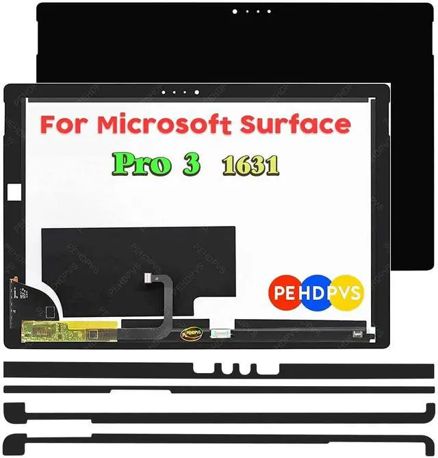 Main image of for Microsoft Surface Pro 3 1631 (2014) Screen Replacement for Surface Pro 3 LCD Display LTL120QL01-003 Digitizer TOM12H20 2160x1440 12.0 inch LED Display Touch Screen Digitizer Assembly