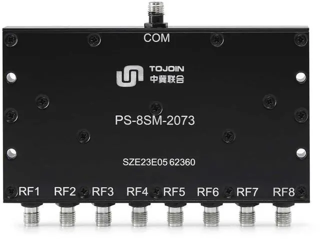 Main image of TOJOIN Passive Power Splitter/Divider 8 Way for SMA Connectors, Coaxial Cable Splitter 2-7.3GHz for RF/Microwave Measurements Accessories Splitter Coaxial, for Antenna System (PS-8SM-2073)