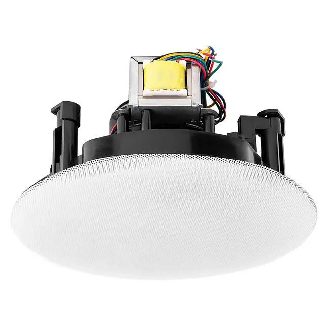 Alt view image 2 of 6 - 6.5" Trimless 70V in Ceiling Speaker, 20W, 10W, 5W, 2.5W / 8Ohm Wattage Taps, Single, ACE600ST
