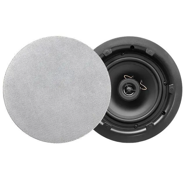Alt view image 3 of 6 - 6.5" Trimless 70V in Ceiling Speaker, 20W, 10W, 5W, 2.5W / 8Ohm Wattage Taps, Single, ACE600ST