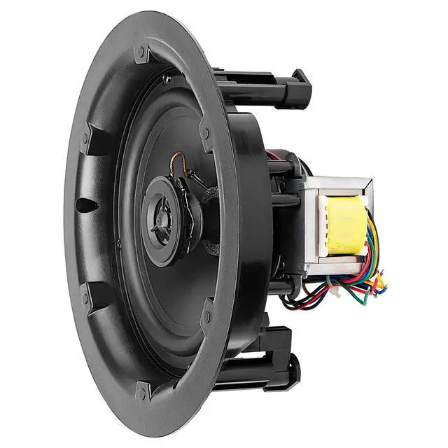 Alt view image 6 of 6 - 6.5" Trimless 70V in Ceiling Speaker, 20W, 10W, 5W, 2.5W / 8Ohm Wattage Taps, Single, ACE600ST
