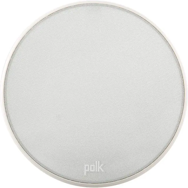 Alt view image 2 of 5 - V60 in-Ceiling Speaker (Single), 6.5 Inch Speaker Ideal for All Rooms, Including Damp and Humid Bathroom, Kitchen or Utility Areas, Easy Installation, (Black, Paintable Grille)