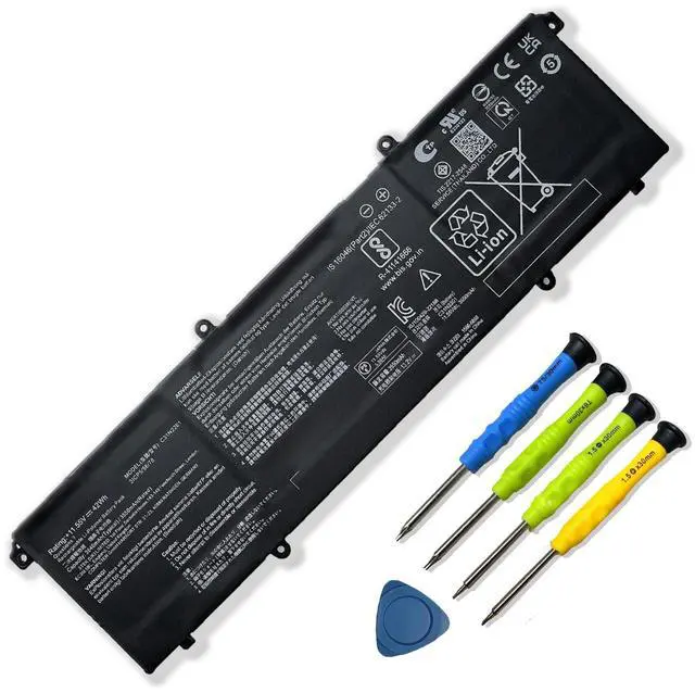 Main image of 42Wh C31N2201 Laptop Battery Replacement for ASUS Vivobook 15 X1504VA X1504ZA F1504ZA Go 15 E1504FA E1504GA 14 OLED X1405VA 16 M1605YA X1605EA 14X X1403VA 15X M3504YA 16X M3604YA 11.55V 3640mAh