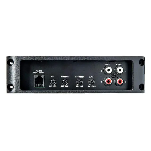 Alt view image 3 of 4 - PA D1000.1 Class D MOSFET Monoblock Mobile Audio Amplifier; 500 Watts RMS @ 4 ohms, 800 Watts RMS @ 2 ohms and 1200 Watts RMS @ 1 ohm; Remote Subwoofer Level Control