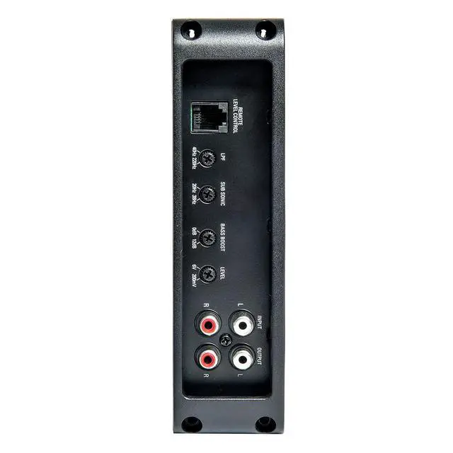 Alt view image 4 of 4 - PA D1000.1 Class D MOSFET Monoblock Mobile Audio Amplifier; 500 Watts RMS @ 4 ohms, 800 Watts RMS @ 2 ohms and 1200 Watts RMS @ 1 ohm; Remote Subwoofer Level Control