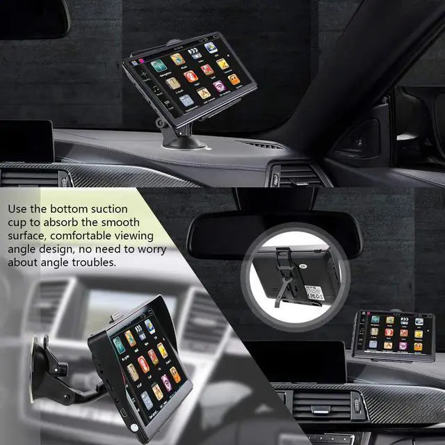 Alt view image 3 of 6 - GPS Navigation for Car, Latest 2026 Map,7 inch Touch Screen Real Voice Spoken Turn-by-Turn Direction Reminding Navigation System for Cars, Vehicle GPS Satellite Navigator with(Free Updates)