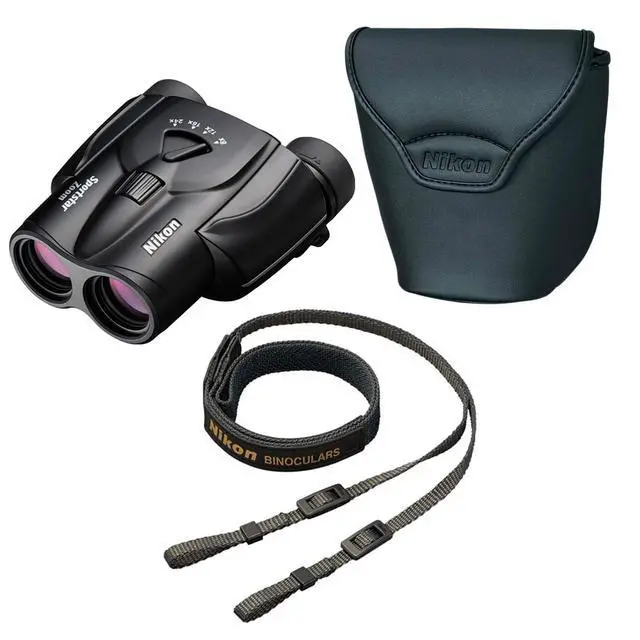 Alt view image 6 of 6 - Sportstar Zoom 8-24x25mm Binoculars - Multi-Coated Lenses, Porro Prism Optics, Fast Focus Control - Compact Lightweight Binocular for Sports Events, Wildlife & Outdoor Viewing