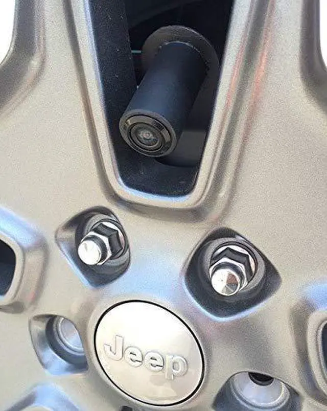 Alt view image 2 of 6 - Jeep Wrangler JK Spare Tire Mount AHD Backup Camera for Aftermarket Radios, IP67 Waterproof for 4x4 Off-Road Driving, Selectable Reverse Parking Lines, Wide Viewing Angle, Easy Install