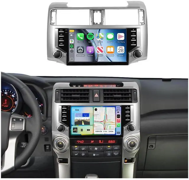 Main image of 5/6GhzWiFi Radio for Toyota 4runner 2010-2020,Snapdragon 8Core 4G+64G 5.1Bluetooth Car Stereo,Wireless Carplay,DSP Hi-Res,Android Auto 9inch 1280x720 IPS Touch Screen,Backup Camera,GPS,FM/RDS