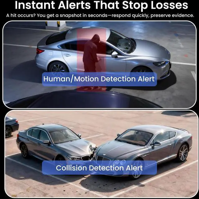 Alt view image 4 of 6 - 4G Dash Cam Front and Inside, Dual 2K LTE Dash Camera, Remote Live View Car Camera with 64GB TF Card, Quick App Alerts, Cloud Dash Cam, 24/7 Parking Mode, GPS, IR Night Vision, Two-Way Audio