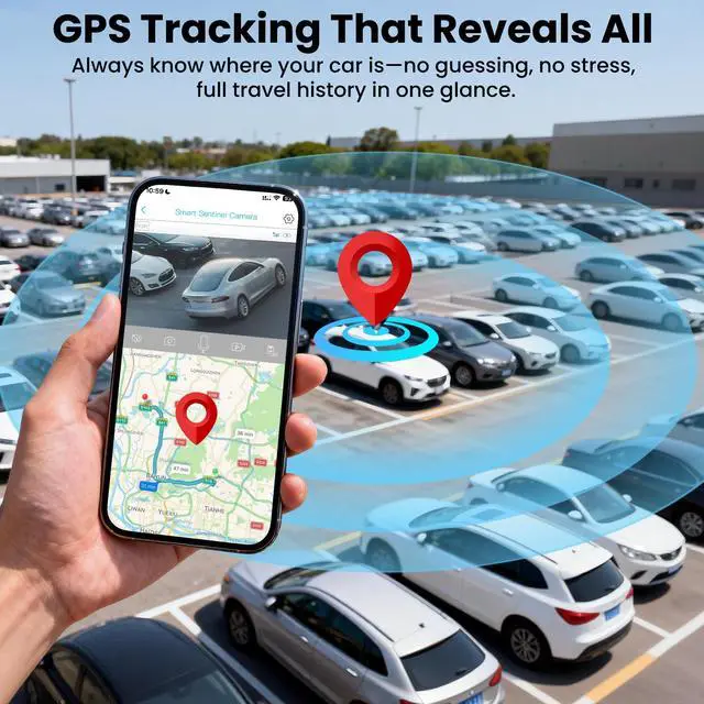 Alt view image 6 of 6 - 4G Dash Cam Front and Inside, Dual 2K LTE Dash Camera, Remote Live View Car Camera with 64GB TF Card, Quick App Alerts, Cloud Dash Cam, 24/7 Parking Mode, GPS, IR Night Vision, Two-Way Audio