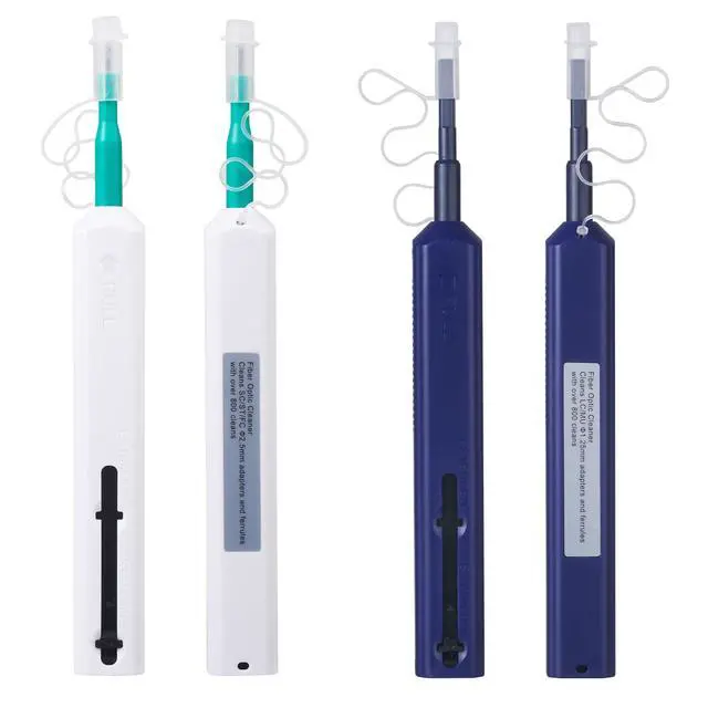 Alt view image 5 of 6 - 10PC Fiber Cleaner Fiber Optic Tools Cleaning Pen for 1.25 mm & 2.5mm SC/FC/ST/LC/MU Connector Over 800 Cleans Fiber End Face Cleans & Optical Connector Cleans