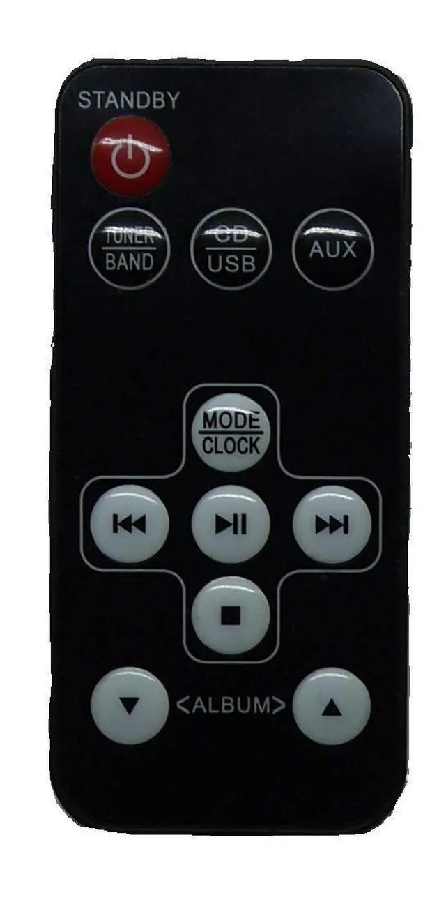 Alt view image 2 of 2 - TechPlay QT62BT, Retro Design Compact Stereo CD, with AM/FM Rotary knob, Wireless Bluetooth Reception and USB Port. with AUX in and Headphone Jack