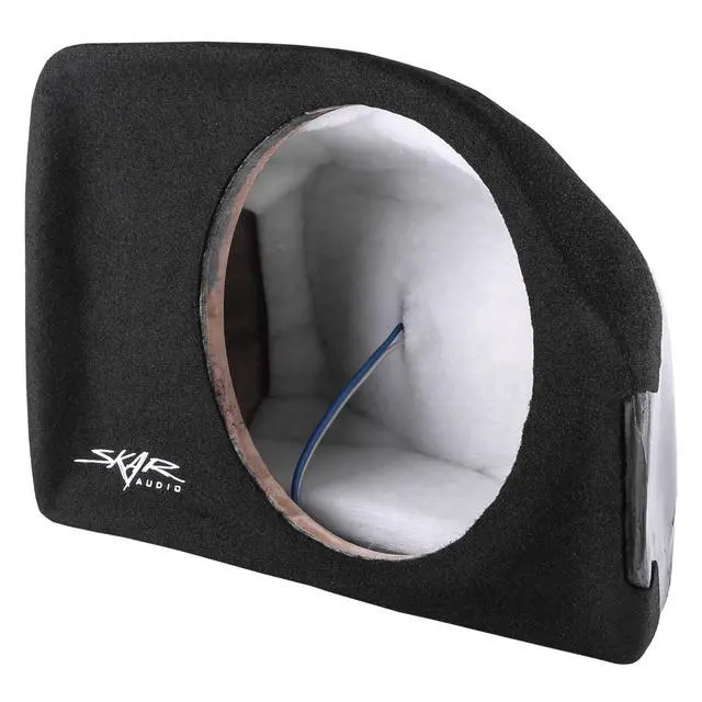 Alt view image 2 of 6 - Single 12" Sealed Subwoofer Enclosure Compatible with 2018-2025 Toyota Camry Vehicles
